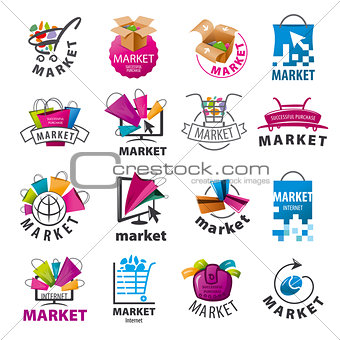 biggest collection of vector logos for market