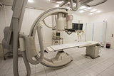 Scanner machine in a hospital