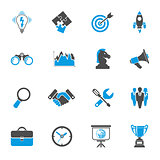 Business Strategy Icon Set