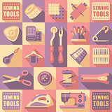 Sewing Tailoring and Needlework Decorative Icons