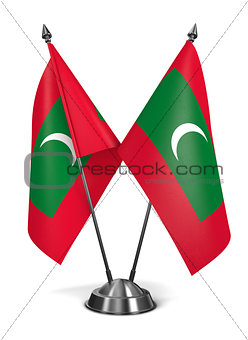 Maldives - Miniature Flags.