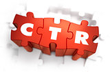 CTR - White Word on Red Puzzles.