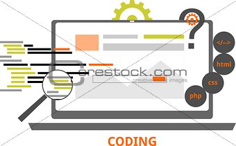 vector - coding
