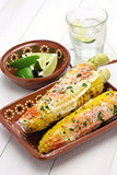 mexican grilled corn dish, elote