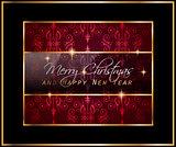 2016 Merry Chrstmas and Happy New Year Background 