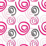 Abstract seamless pattern pink color