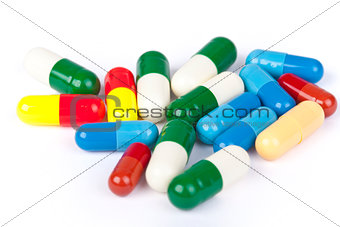medicine concept. pills