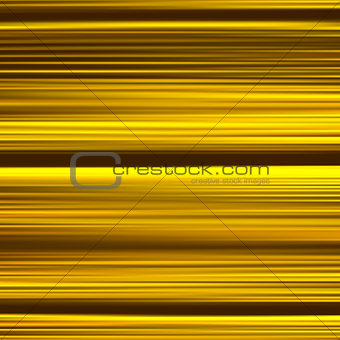 Gold waves background. Metal plate with reflected light.
