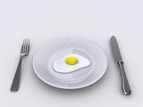 Plate egg
