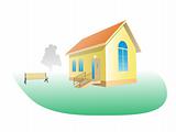 Vector Illustration of small house