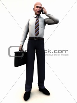 Business Man Standing