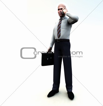 Business Man Standing