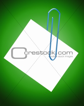 Paperclip With Note 12