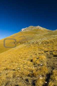 Mountain Monte Vettore - Italy