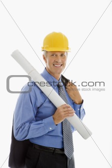 Construction site supervisor.