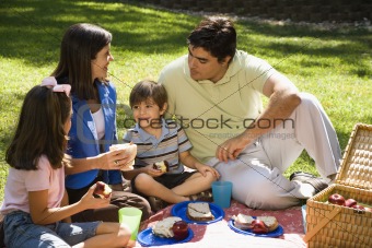 Family picnic.
