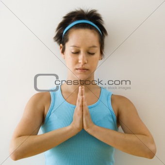 Yoga woman