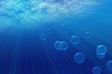 Under water bubbles