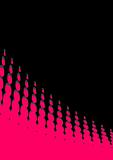 Background with pink circles. Vector art
