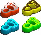 footstep icon