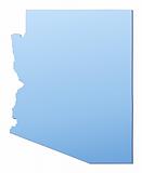 Arizona(USA) map