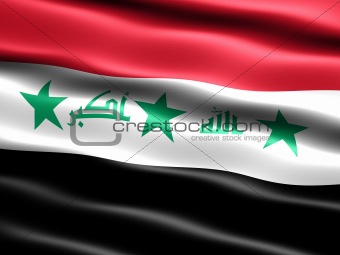 Flag of Iraq (before 2008)