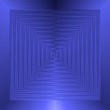Square blue abstract