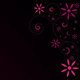 Abstract Pink Flower Background