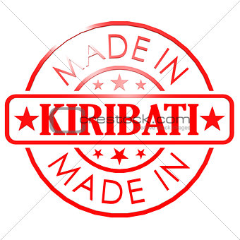 Made in Kiribati red seal