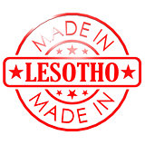 Made in Lesotho red seal