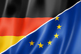 Germany and Europe flag