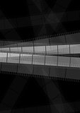 Dark monochrome filmstrip abstract background