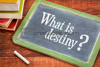 What is destiny question on blackboard