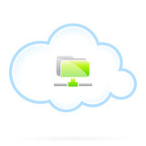 Shared Cloud Folder Icon