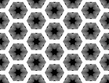 Design seamless monochrome star pattern