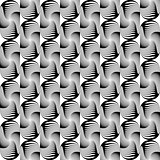 Design seamless monochrome mosaic pattern