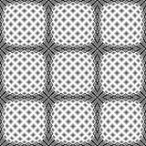 Design seamless monochrome warped diamond pattern