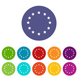 European Union flat icon