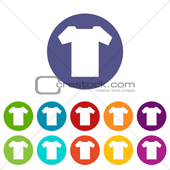 T-shirt flat icon