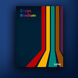 Vector brochure / booklet cover design templates collection