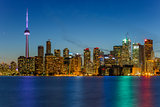 Toronto city at night