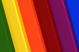 3d rainbow elements