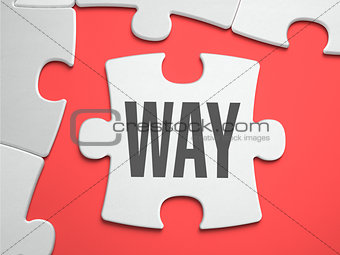 Way - Puzzle on the Place of Missing Pieces.