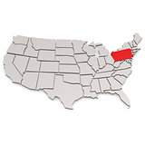 Pennsylvania map 