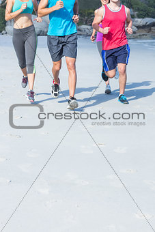 Friends doing jogging together