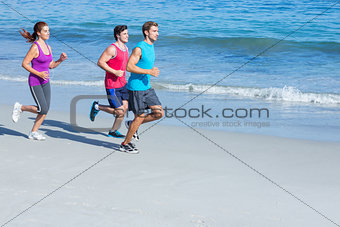 Friends doing jogging together