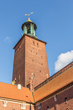 The Tower of Stockholm City Hall. Stockholm, Sweden, Scandinavia, Europe