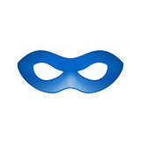 Eye mask in blue design