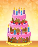 Birthday cake theme image 5