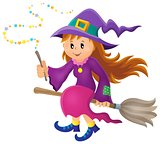 Cute witch theme image 1